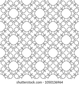Geometric ornamental vector pattern. Seamless design.
