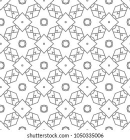 Geometric ornamental vector pattern. Seamless design.