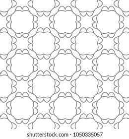 Geometric ornamental vector pattern. Seamless design.