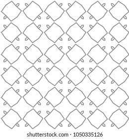 Geometric ornamental vector pattern. Seamless design.