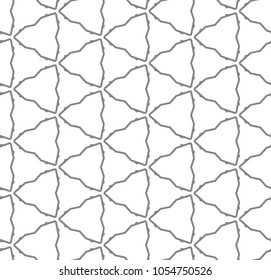 Geometric ornamental vector pattern. Seamless design.
