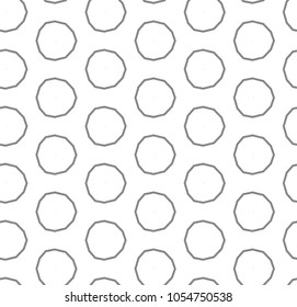 Geometric ornamental vector pattern. Seamless design.