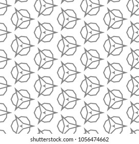 Geometric ornamental vector pattern. Seamless design.