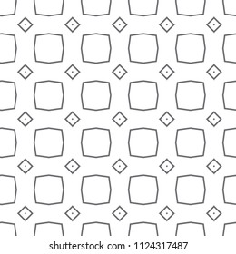 Geometric ornamental vector pattern. Seamless design.