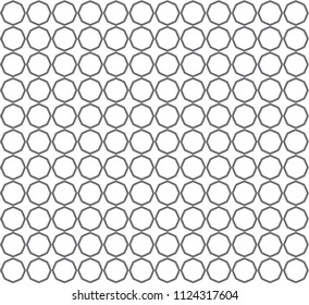 Geometric ornamental vector pattern. Seamless design.