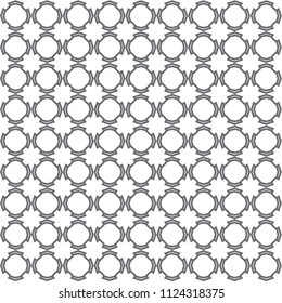 Geometric ornamental vector pattern. Seamless design.