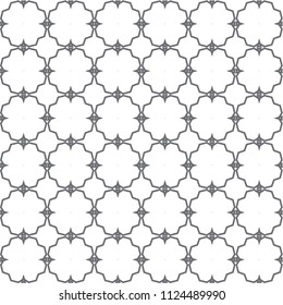 Geometric ornamental vector pattern. Seamless design.