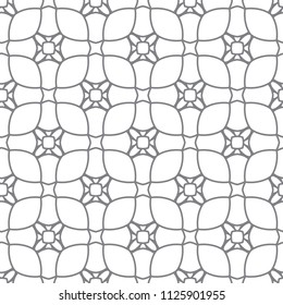 Geometric ornamental vector pattern. Seamless design.