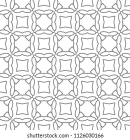 Geometric ornamental vector pattern. Seamless design.