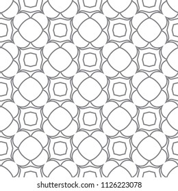 Geometric ornamental vector pattern. Seamless design.