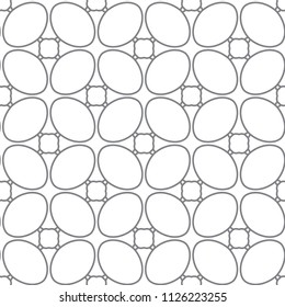 Geometric ornamental vector pattern. Seamless design.