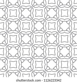 Geometric ornamental vector pattern. Seamless design.