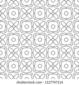 Geometric ornamental vector pattern. Seamless design.