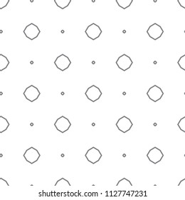 Geometric ornamental vector pattern. Seamless design.