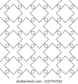 Geometric ornamental vector pattern. Seamless design.