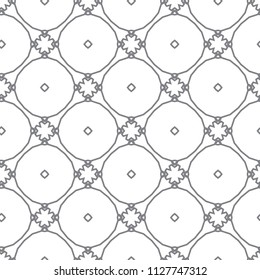 Geometric ornamental vector pattern. Seamless design.