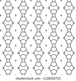Geometric ornamental vector pattern. Seamless design.