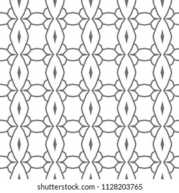 Geometric ornamental vector pattern. Seamless design.