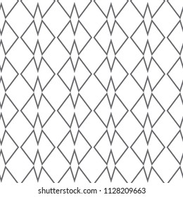 Geometric ornamental vector pattern. Seamless design.