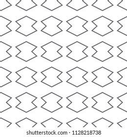 Geometric ornamental vector pattern. Seamless design.