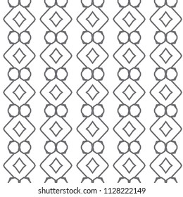 Geometric ornamental vector pattern. Seamless design.