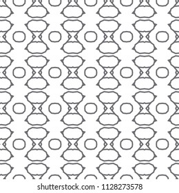 Geometric ornamental vector pattern. Seamless design.