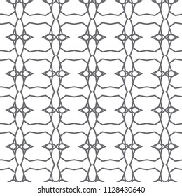 Geometric ornamental vector pattern. Seamless design.