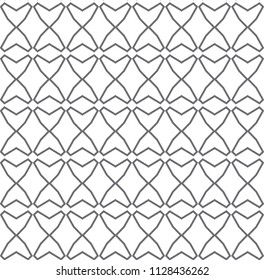Geometric ornamental vector pattern. Seamless design.