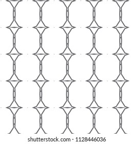 Geometric ornamental vector pattern. Seamless design.