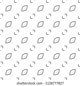 Geometric ornamental vector pattern. Seamless design.