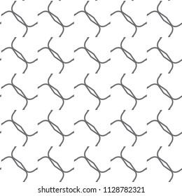 Geometric ornamental vector pattern. Seamless design.