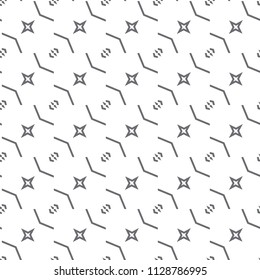 Geometric ornamental vector pattern. Seamless design.
