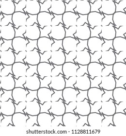 Geometric ornamental vector pattern. Seamless design.
