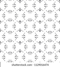 Geometric ornamental vector pattern. Seamless design.