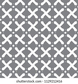 Geometric ornamental vector pattern. Seamless design.
