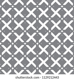 Geometric ornamental vector pattern. Seamless design.
