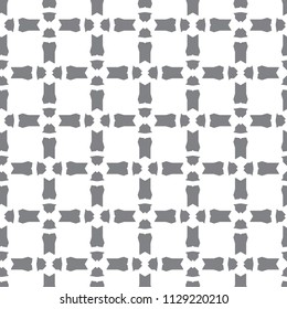Geometric ornamental vector pattern. Seamless design.