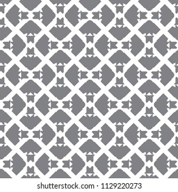 Geometric ornamental vector pattern. Seamless design.