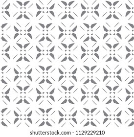 Geometric ornamental vector pattern. Seamless design.