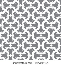 Geometric ornamental vector pattern. Seamless design.