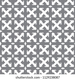 Geometric ornamental vector pattern. Seamless design.