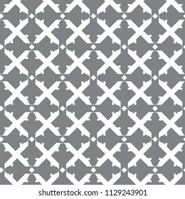 Geometric ornamental vector pattern. Seamless design.