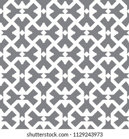 Geometric ornamental vector pattern. Seamless design.