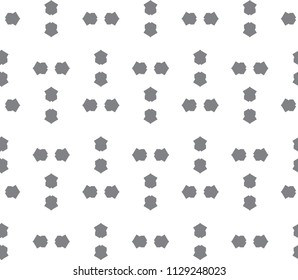 Geometric ornamental vector pattern. Seamless design.