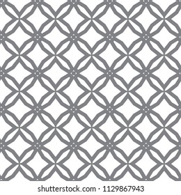 Geometric ornamental vector pattern. Seamless design.
