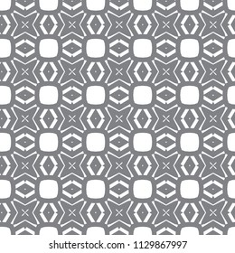 Geometric ornamental vector pattern. Seamless design.