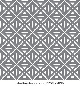 Geometric ornamental vector pattern. Seamless design.