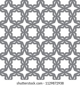 Geometric ornamental vector pattern. Seamless design.