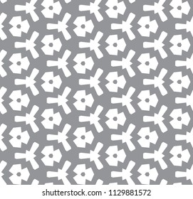 Geometric ornamental vector pattern. Seamless design.