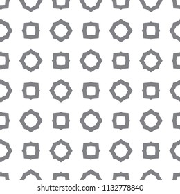 Geometric ornamental vector pattern. Seamless design.